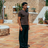 Brando Fitted T-Shirt, Brown