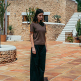 Brando Fitted T-Shirt, Brown