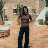 Brando Fitted T-Shirt, Brown