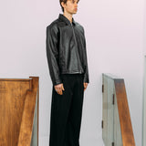 Zayn Leather Jacket, Black
