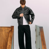 Zayn Leather Jacket, Black