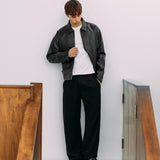 Zayn Leather Jacket, Black