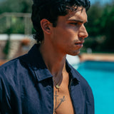 Emile Linen Zip Shirt