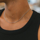Ethan Necklace, Silver