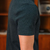 Bernard Ribbed T-Shirt, Dark Grey