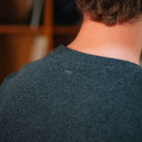 Bernard Ribbed T-Shirt, Dark Grey