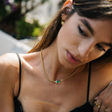 Jaden Necklace, Gold