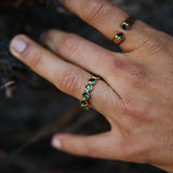 Paris Ring, Green/Gold