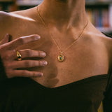 Emery Necklace, Gold