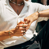 Paris Ring, Green/Gold