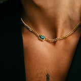 Jaden Necklace, Gold