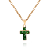 Cruz Necklace, Gold