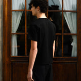 Daniel Boxy T-Shirt, Black