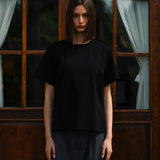Daniel Boxy T-Shirt, Black