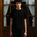 Daniel Boxy T-Shirt, Black