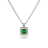 Diaz Necklace, Silver