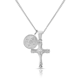 Enrico Necklace, Silver