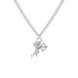 Eros Necklace, Silver