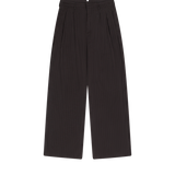 Gerard Pinstripe Trousers, Brown