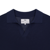 James Open Knit Polo