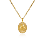 Lazare Necklace, Gold