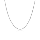 Leif Necklace, Silver