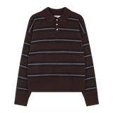 Myles Polo Knit, Brown