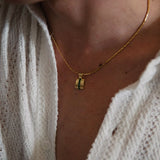 Aurora Necklace, Gold